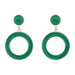 Wholesale alloy drop oil round geometric earrings JDC-ES-JL789 Earrings 氿乐 Wholesale Jewelry JoyasDeChina Joyas De China
