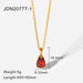 Wholesale alloy drop-shaped pendant necklace JDC-NE-JD323 NECKLACE 杰鼎 JDN20777-1 Wholesale Jewelry JoyasDeChina Joyas De China