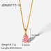 Wholesale alloy drop-shaped pendant necklace JDC-NE-JD323 NECKLACE 杰鼎 JDN20777-10 Wholesale Jewelry JoyasDeChina Joyas De China