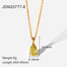 Wholesale alloy drop-shaped pendant necklace JDC-NE-JD323 NECKLACE 杰鼎 JDN20777-8 Wholesale Jewelry JoyasDeChina Joyas De China