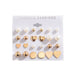 Wholesale alloy earrings set JDC-ES-A071 Earrings 妙雅 01set Wholesale Jewelry JoyasDeChina Joyas De China