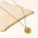 Wholesale alloy eight-pointed star coin necklace JDC-NE-JD332 NECKLACE 杰鼎 Wholesale Jewelry JoyasDeChina Joyas De China