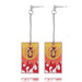 Wholesale Alloy Electroplating Tanjiro Earrings JDC-ES-MM-002 Earrings 慕名 E151 Wholesale Jewelry JoyasDeChina Joyas De China