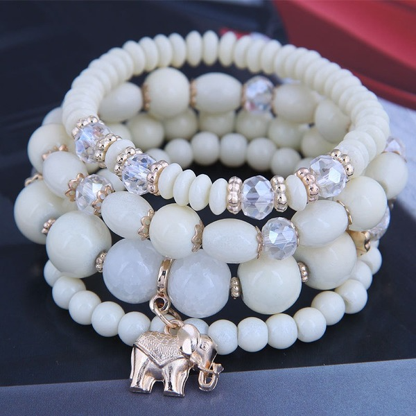 Bulk Jewelry Wholesale alloy elephant Crystal Bracelet  JDC-BT-XINY013 Wholesale factory from China YIWU China
