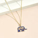 Wholesale alloy elephant necklace JDC-NE-MiMeng001 NECKLACE 米萌 Wholesale Jewelry JoyasDeChina Joyas De China