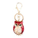 Wholesale Alloy Enamel Resin Owl Keychain JDC-KC-JL006 Keychains 氿乐 Wholesale Jewelry JoyasDeChina Joyas De China