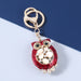 Wholesale Alloy Enamel Resin Owl Keychain JDC-KC-JL006 Keychains 氿乐 red Wholesale Jewelry JoyasDeChina Joyas De China