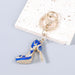Wholesale Alloy Enamel Rhinestone High Heels Keychain JDC-KC-JL012 Keychains 氿乐 Wholesale Jewelry JoyasDeChina Joyas De China