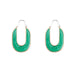 Wholesale alloy enamel U-shaped earrings JDC-ES-JL840 Earrings 氿乐 Wholesale Jewelry JoyasDeChina Joyas De China