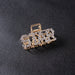 Wholesale alloy English letter point drill hairpin JDC-HC-JE001 Hair Clips 璟恩 Wholesale Jewelry JoyasDeChina Joyas De China
