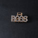 Wholesale alloy English letter point drill hairpin JDC-HC-JE001 Hair Clips 璟恩 BOSS Wholesale Jewelry JoyasDeChina Joyas De China