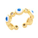 Wholesale alloy eye ring JDC-RS-AS303 Rings 翱昇 white 1 Wholesale Jewelry JoyasDeChina Joyas De China