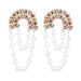 Wholesale alloy fabric imitation pearl earrings JDC-ES-JL762 Earrings 氿乐 Wholesale Jewelry JoyasDeChina Joyas De China