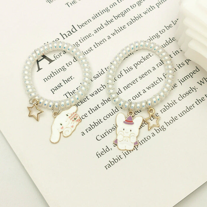 Wholesale Alloy Fabric Rubber Band Hair Scrunchies (F) JDC-HS-SXD001 Hair Scrunchies 神仙道 YUGOU TIASNMAO Wholesale Jewelry JoyasDeChina Joyas De China