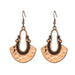 Wholesale alloy fan-shaped Bohemian earrings JDC-ES-KJ052 Earrings JoyasDeChina E022406 Wholesale Jewelry JoyasDeChina Joyas De China