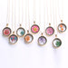 Wholesale Alloy Fashion Dried Flower Transparent Necklace JDC-NE-YinH009 Necklaces 颖皓 Wholesale Jewelry JoyasDeChina Joyas De China