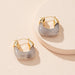 Wholesale alloy fashion geometric Earrings JDC-ES-AYN372 Earrings JoyasDeChina E2116- smog and ash. Wholesale Jewelry JoyasDeChina Joyas De China