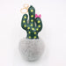 Wholesale Alloy Faux Hair Cactus Hairball Pom Pom Keychain JDC-KC-Zuge039 Keychains 祖格 Wholesale Jewelry JoyasDeChina Joyas De China