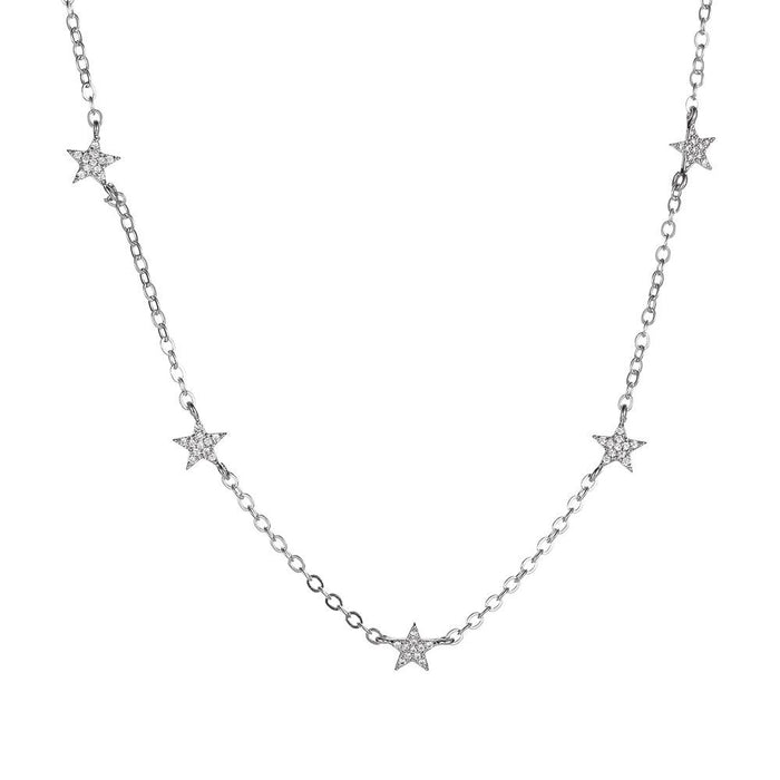 Bulk Jewelry Wholesale alloy five-pointed star necklace JDC-NE-A344 Wholesale factory from China YIWU China