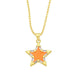 Wholesale alloy five-pointed star necklace JDC-NE-AS380 NECKLACE 翱昇 Wholesale Jewelry JoyasDeChina Joyas De China