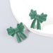 Wholesale alloy flannel bow earrings JDC-ES-JL755 Earrings 氿乐 Wholesale Jewelry JoyasDeChina Joyas De China