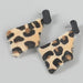 Wholesale Alloy Flannel Leopard Print Geometric Earrings JDC-ES-JL778 Earrings 氿乐 Wholesale Jewelry JoyasDeChina Joyas De China