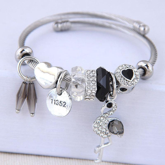 Bulk Jewelry Wholesale alloy flash bracelet JDC-BT-wy079 Wholesale factory from China YIWU China