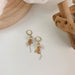 Wholesale alloy flower color Earrings JDC-ES-MS180 Earrings JoyasDeChina A orange Wholesale Jewelry JoyasDeChina Joyas De China