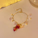 Wholesale alloy flower gold earrings JDC-ES-BY030 Earrings 宝钰 golden1 Wholesale Jewelry JoyasDeChina Joyas De China