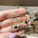 Wholesale alloy flower gold earrings JDC-ES-BY074 Earrings 宝钰 Wholesale Jewelry JoyasDeChina Joyas De China