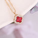 Wholesale alloy flower necklace JDC-NE-Bingm005 NECKLACE 冰萌 Wholesale Jewelry JoyasDeChina Joyas De China