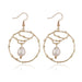 Wholesale Alloy Freshwater Pearl Earrings JDC-ES-GSJM083 Earrings 杰米 gold E68655 Wholesale Jewelry JoyasDeChina Joyas De China