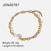 Wholesale alloy freshwater pearl twist necklace JDC-NE-JD342 NECKLACE 杰鼎 JDN20767 Wholesale Jewelry JoyasDeChina Joyas De China