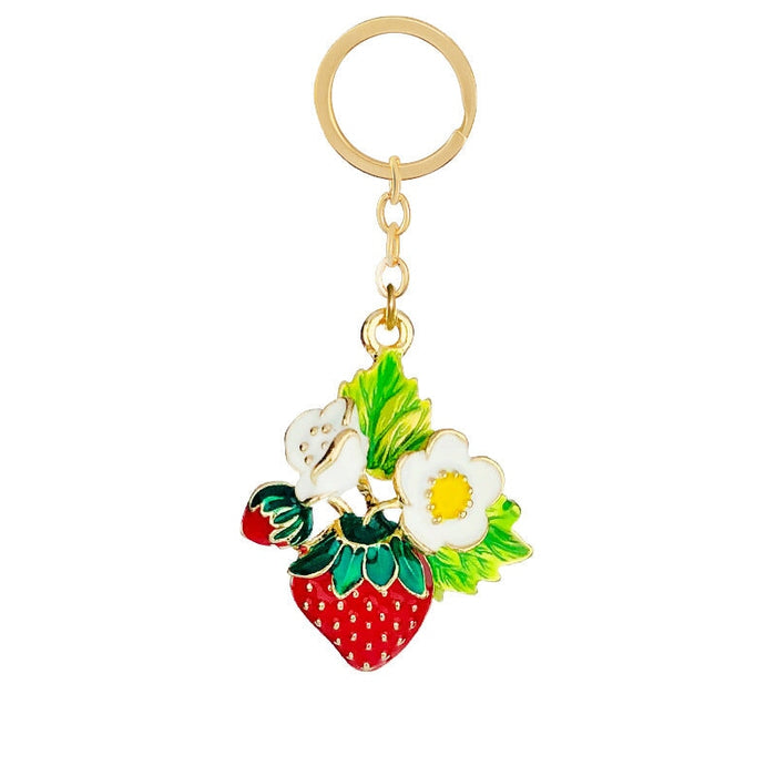Wholesale alloy fruit keychain MOQ≥10 JDC-KC-YZ010 Keychains 永泽 1.minimum 10 pieces for wholesale Wholesale Jewelry JoyasDeChina Joyas De China