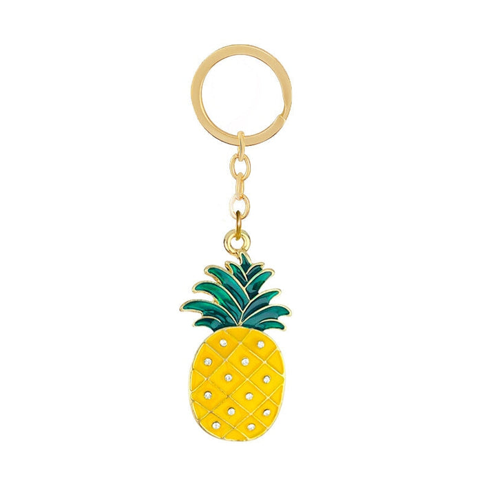 Wholesale alloy fruit keychain MOQ≥10 JDC-KC-YZ010 Keychains 永泽 3.minimum 10 pieces for wholesale Wholesale Jewelry JoyasDeChina Joyas De China