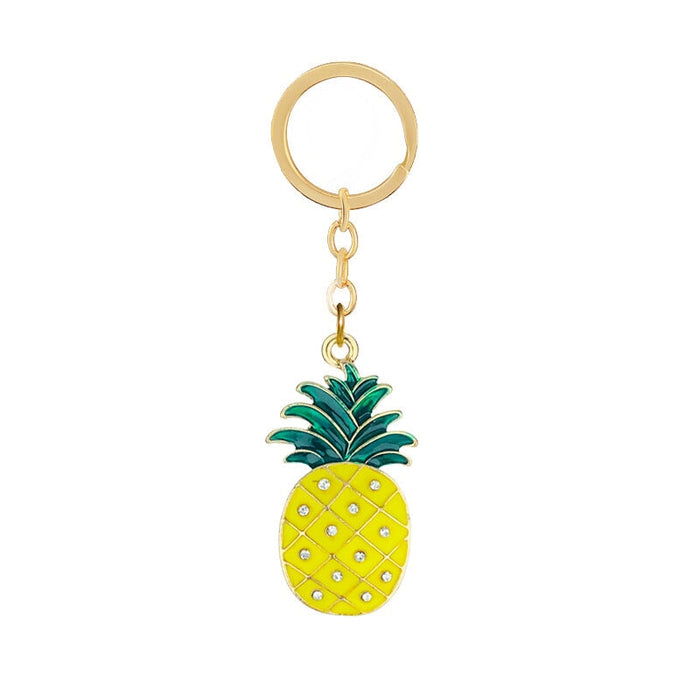 Wholesale alloy fruit keychain MOQ≥10 JDC-KC-YZ010 Keychains 永泽 4.minimum 10 pieces for wholesale Wholesale Jewelry JoyasDeChina Joyas De China