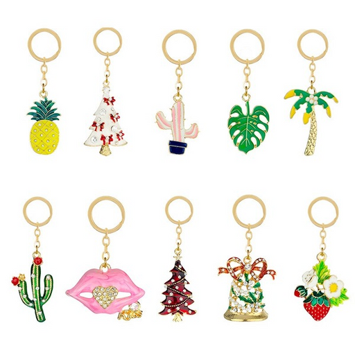 Wholesale alloy fruit keychain MOQ≥10 JDC-KC-YZ010 Keychains 永泽 Wholesale Jewelry JoyasDeChina Joyas De China