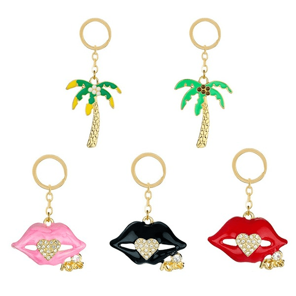 Wholesale alloy fruit keychain MOQ≥10 JDC-KC-YZ010 Keychains 永泽 Wholesale Jewelry JoyasDeChina Joyas De China