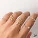 Wholesale alloy full diamond butterfly ring JDC-RS-F608 Rings 韩之尚 5764 Wholesale Jewelry JoyasDeChina Joyas De China