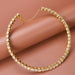 Wholesale alloy full Rhinestone necklace JDC-NE-Bis015 NECKLACE 碧莎 gold-2 Wholesale Jewelry JoyasDeChina Joyas De China