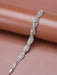 Wholesale alloy full Rhinestone twist bracelet JDC-BT-Bis006 Bracelet 碧莎 Wholesale Jewelry JoyasDeChina Joyas De China