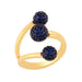 Wholesale alloy geometric ball ring JDC-RS-AS310 Rings 翱昇 blue 1 Wholesale Jewelry JoyasDeChina Joyas De China