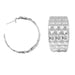 Wholesale Alloy Geometric C Shape Earrings JDC-ES-JL896 Earrings 氿乐 Wholesale Jewelry JoyasDeChina Joyas De China