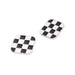 Wholesale alloy geometric enamel checkered Earrings JDC-ES-MY213 Earrings 曼茵 Wholesale Jewelry JoyasDeChina Joyas De China