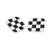 Wholesale alloy geometric enamel checkered Earrings JDC-ES-MY213 Earrings 曼茵 Wholesale Jewelry JoyasDeChina Joyas De China