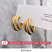 Wholesale alloy geometric gold earrings JDC-ES-BY017 Earrings 宝钰 10 Wholesale Jewelry JoyasDeChina Joyas De China