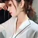 Wholesale alloy geometric gold earrings JDC-ES-BY017 Earrings 宝钰 Wholesale Jewelry JoyasDeChina Joyas De China