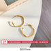 Wholesale alloy geometric gold earrings JDC-ES-BY017 Earrings 宝钰 9 Wholesale Jewelry JoyasDeChina Joyas De China