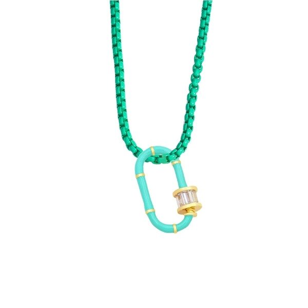 Wholesale alloy geometric necklace JDC-NE-AS382 NECKLACE 翱昇 Wholesale Jewelry JoyasDeChina Joyas De China
