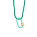 Wholesale alloy geometric necklace JDC-NE-AS382 NECKLACE 翱昇 green Wholesale Jewelry JoyasDeChina Joyas De China